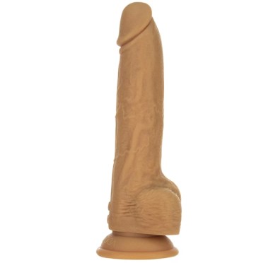 Pulsator - Naked Addiction Thrusting Dong with Remote 23 cm Caramel